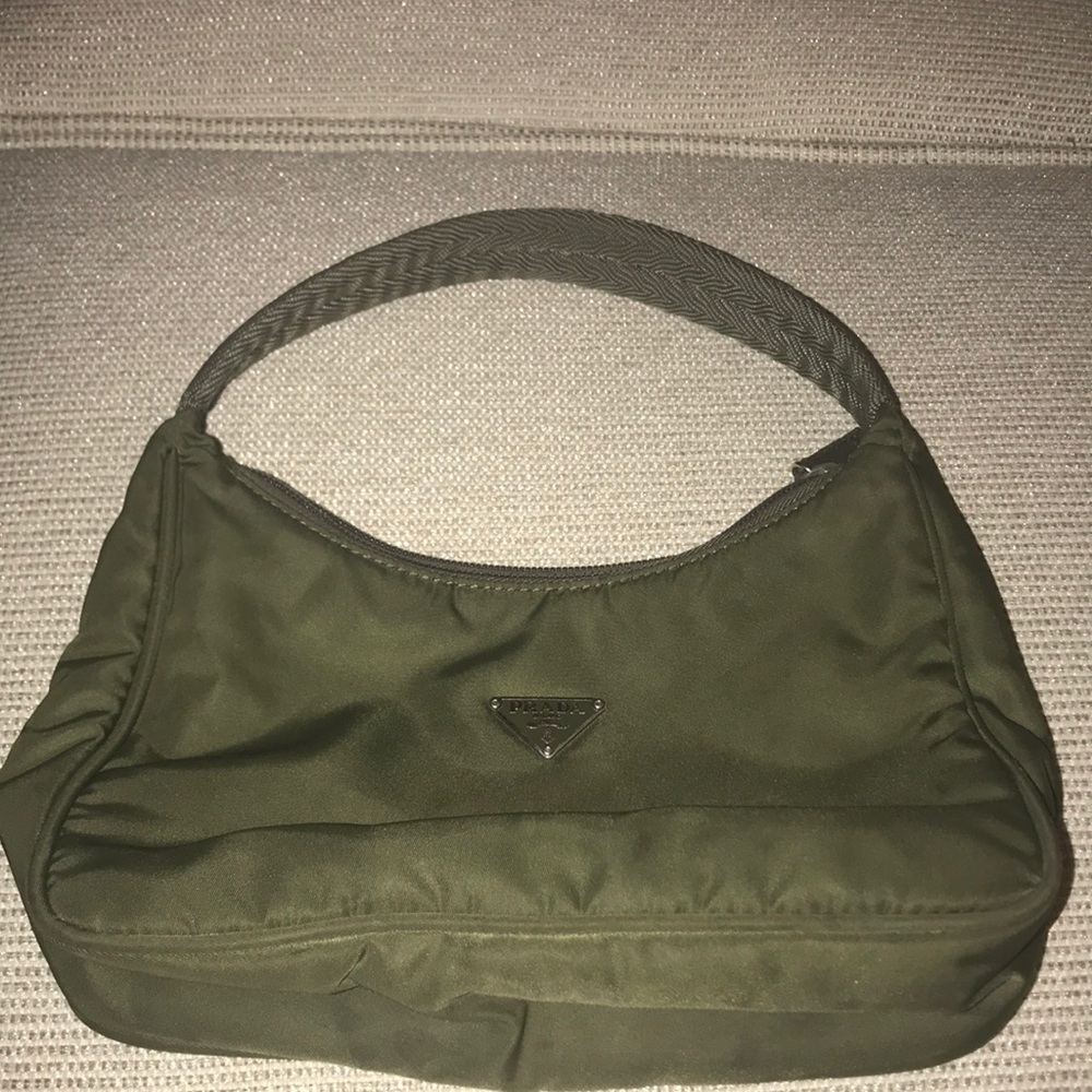 Prada bag olive green